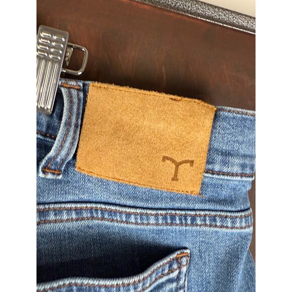 Tecovas Premium Relaxed Fit Denim Jeans Pants Western Cowboy Blue Men 38x32 EUC - Picture 5 of 11